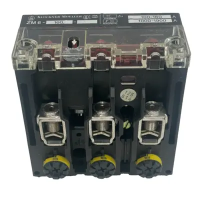 NEW KLOCKNER MOELLER ZM 6-160 TRIP BLOCK ZM6160