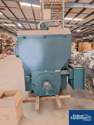 USED BALDOR Baldor Reliance 800HP Motor with Thermofin Air-to-Air Heat Exchanger