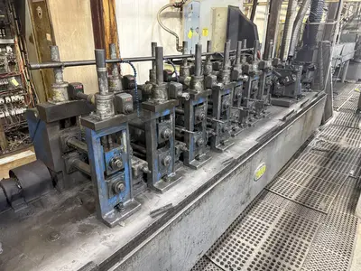 9 STAND x 2" YODER M2 ROLLFORMER, 6 STAND & 3 STAND BASE: YOBRO #24317