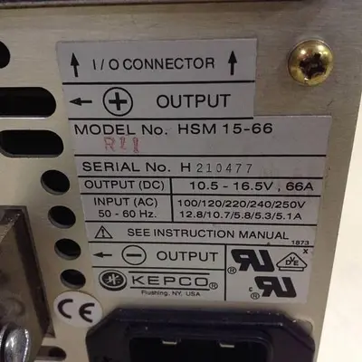 USED KEPCO HSM 15-66