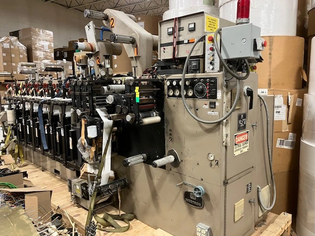 Used 1996 WEBTRON 750 HQV Flexo Printing Presses US | Styers Equipment Company #803674