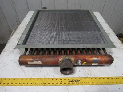 Heatcraft 5SA0802C24.00X024.00 HI-F Condenser Coil Radiator 2-1/2" NPT Outlet
