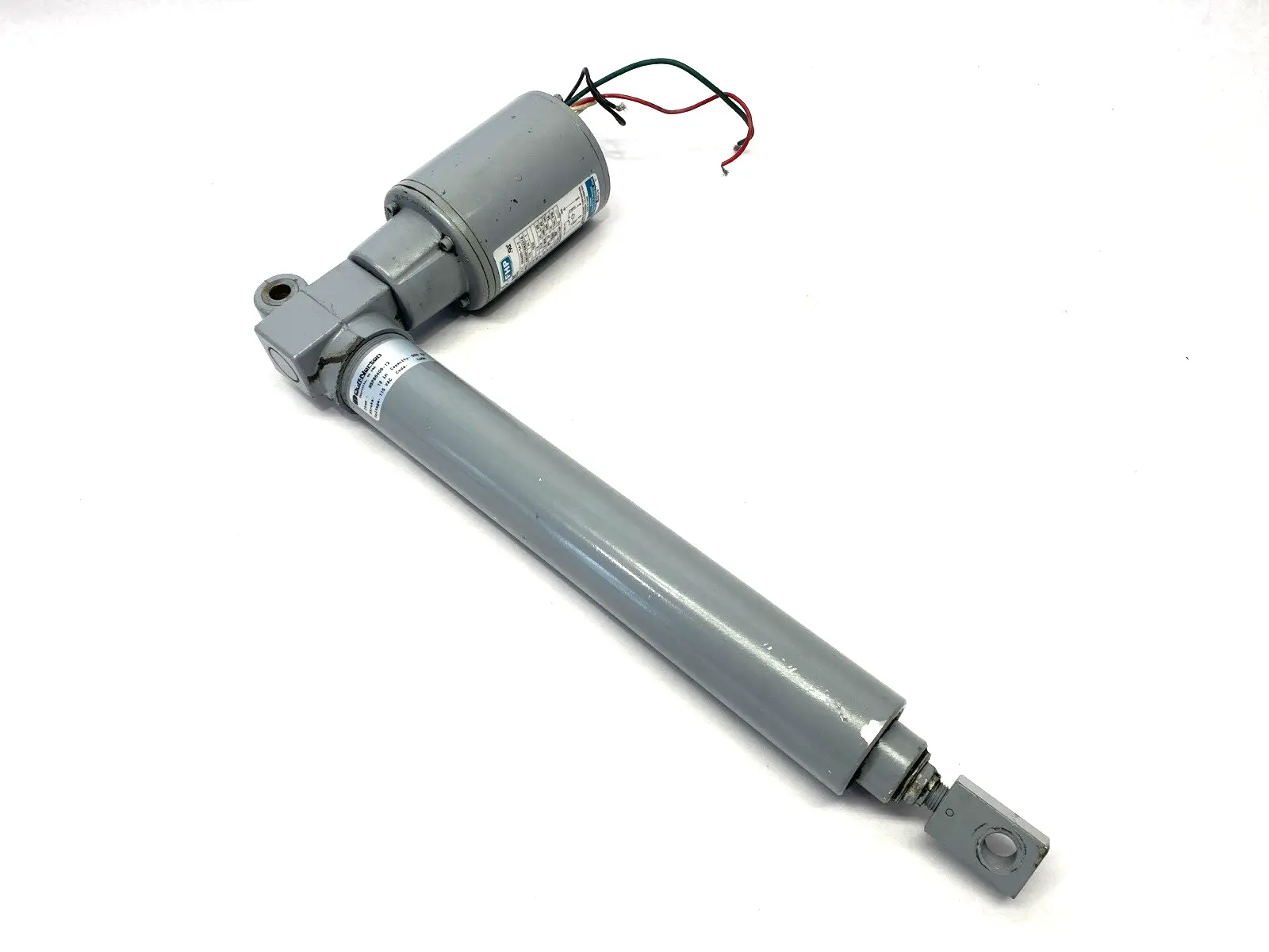 USED DUFF-NORTON LINEAR ACTUATOR 500LB CAPACITY 12" STROKE 115VAC