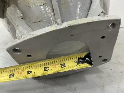 USED METAL FABRICATOR HOPPER