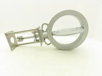 DN200 PN16 Wafer Butterfly Valve Cast Iron 8" W/Mount