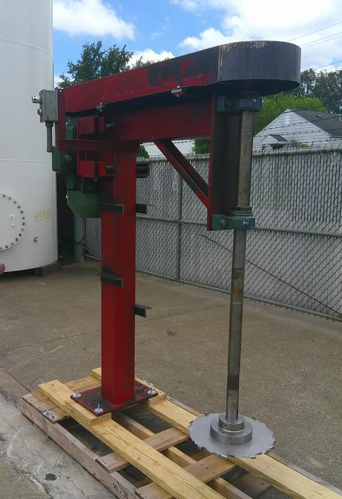 SPC9342  Mixer and Blender 20 hp disperser, no lift, stationary style