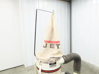 Jet DC-1200A-1 Dust Collector 2HP 1PH 230V Motor Woodworking Vac Single Bag