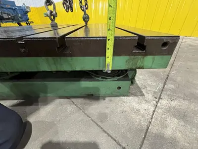36" X 48" GIDDINGS & LEWIS AIR LIFT ROTARY TABLE: STOCK #23588