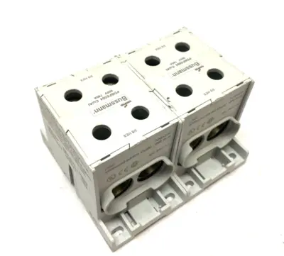 USED COOPER BUSSMANN POWER DISTRIBUTION BLOCK