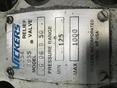 USED VICKERS CG06B50