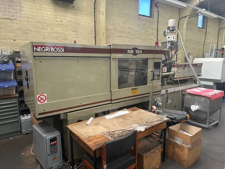 Used 1998 NEGRI BOSSI NB150 Injection Molding Machines GB | Charter Auctions #1364771