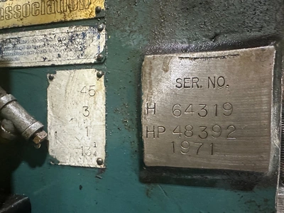 1971 BLISS C-45 OBI Punch Press | Kempler Industries (2)