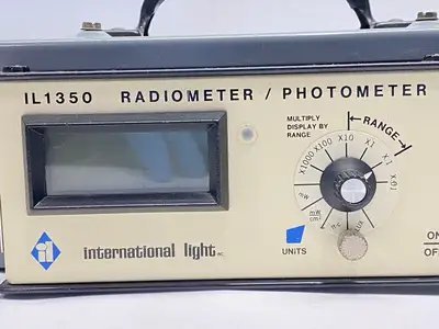 USED INTERNATIONAL LIGHT RADIOMETER / PHOTOMETER WITH ENCLOSURE