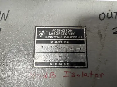 AL Addington Laboratories Model  101200042