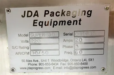 Used JDA _UNKNOWN_ Tube Fillers Connecticut US | DMC Industries #1281835