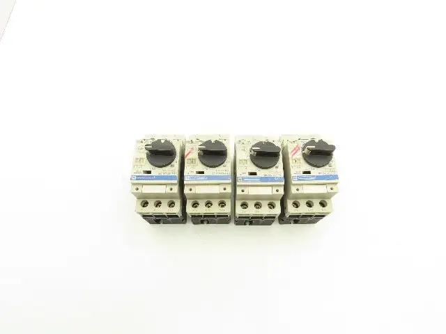 Telemecanique Motor Starter Circuit Breaker 690V 1HP 1.6A 3 PH Lot of 4
