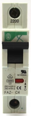 USED KLOCKNER MOELLER FAZ-C4