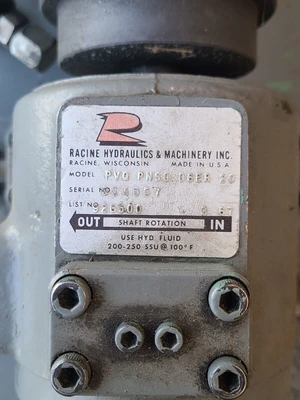 RACINE _UNKNOWN_ Hydraulic Pumps | Amiron Machinery (3)