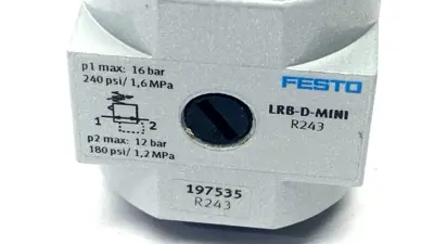 New | in-Stock Festo 197535 Air Pressure Regulators Michigan US | Maverick Industrial Sales #1418967