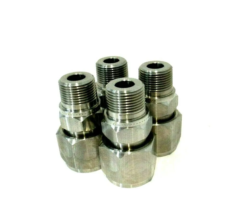 LOT OF 4 NEW CONAX 6602-119 CONNECTORS 6602119
