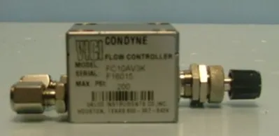 QTY. 1. VICI CONDYNE FLOW CONTROLLER MODEL FC10AV3...