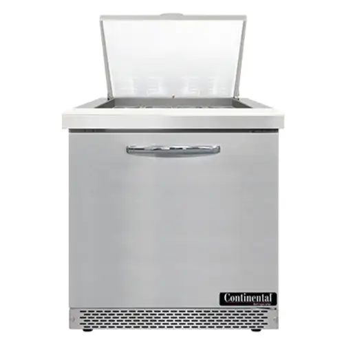 Continental SW32N12M-FB 32" Sandwich/salad Prep Table W/ Refrigerated Base, 115v