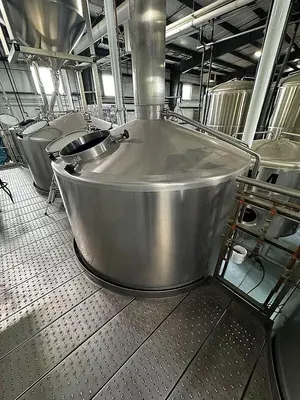 Used 2015 PROSPERO SK 30 BBL PRODUCTION BREWHOUSE Brewing Equipment Oregon US | Ager Tank & Equipment Co. #1365431