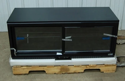142-0842 MTL Cool Self-Contained Glass Door Reach-In Shelf Cooler