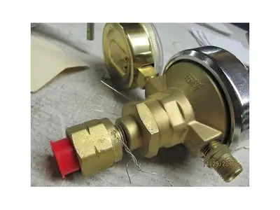 Airco Heavy Duty Acetylene Regulator 9952 Factory Recon