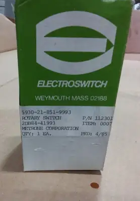 NEW ELECTROSWITCH 5930-21-851-9993