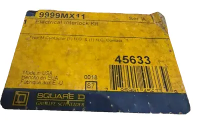 NEW SQUARE D 9999MX11 ELECTRICAL INTERLOCK KIT SER.A