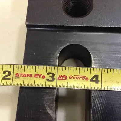 UNKNOWN MAKE Mold Clamp Open Toe CLAMP246 USED