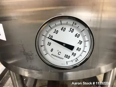 Unused A&B Process Systems 2-Tank CIP Skid – 250-Gallon 316L Stainless Steel