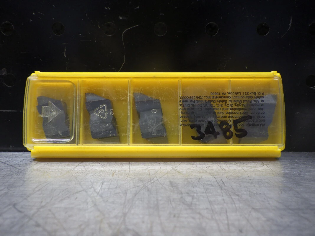Kennametal Carbide Inserts QTY5 NA45R KC5025 (LOC1066A)