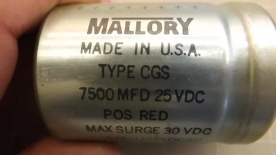 Used MALLORY _UNKNOWN_ Capacitors | OCO Industrial #1619759