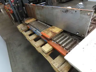 Steel Rectangular Gear Rack 2DP Pitch 29-Teeth 5.5" Width 45" OAL