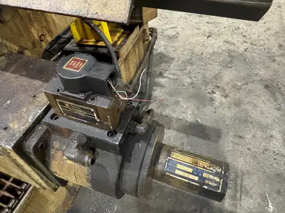 12.5" HOLLOW SPINDLE WARNER & SWASEY MODEL 4A (M-3580) SQUARE HEAD & 12' EXTENDED BED TURRET LATHE: YOBRO #24423