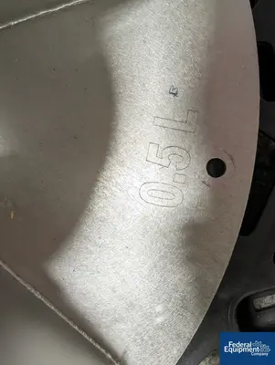 USED Vector Vector Coating Pan, LDCS-5, S/S