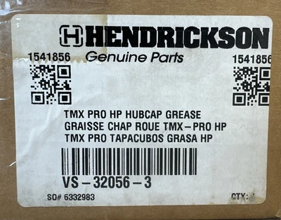 Hendrickson TMX PRO HP HubCap Grease VS-32056-3 || NEW OPEN BOX + WARRANTY 🇺🇸