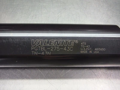 Valenite Grooving Boring Bar 2.5" Shank PGTBL-275-43C (LOC2724A)