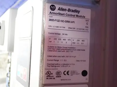 Allen-bradley Armorstart Base Control Module