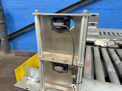 Industrial Kinetics (2) 24" X 108" X 30" Power Roller Conveyor