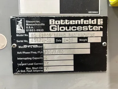 2008 GLOUCESTER 4180s Bag Machines, Bottom Seal in Line | Mark One Machinery (15)