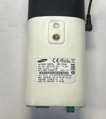Used SAMSUNG SNB-7004N Security Cameras Ohio US | Surplus Asset Holdings #1290430