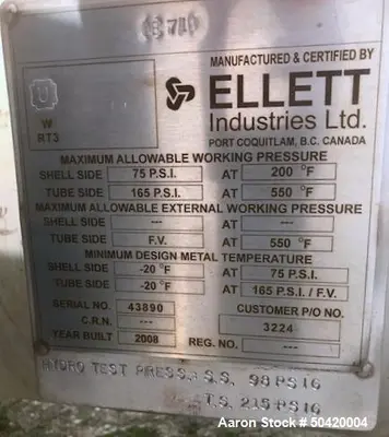 USED ELLET MFG 22-8LP-W5