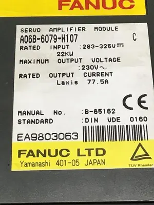 USED FANUC A06B-6079-H107