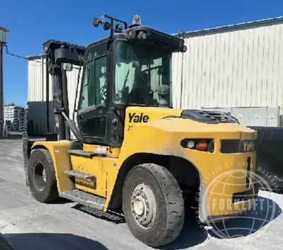 Used 2019 YALE GDP210DC Internal Combustion Forklifts: Pneumatic Tire Florida US | Forklift Exchange #1274544