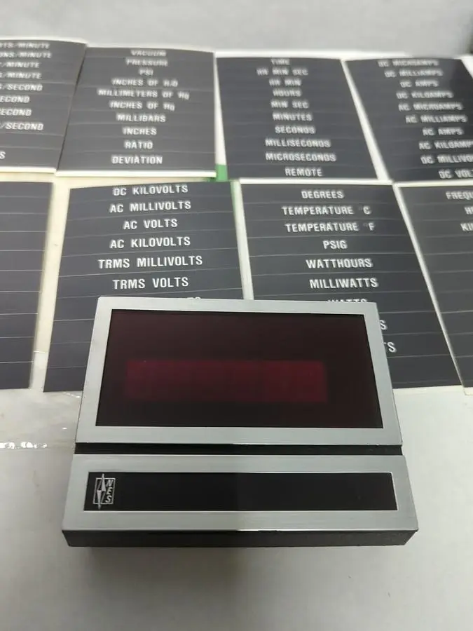 New | in-Stock WESCHLER/NES IDV7893 Voltmeters Ohio US | Surplus Asset Holdings #1246699