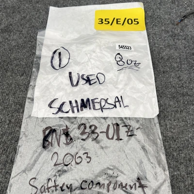 Used Schmersal BNS33-01Z-2063 Proximity Sensors California US | Davliegogo LLC #1706014