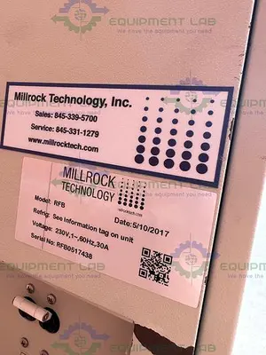 USED MILLROCK TECHNOLOGY RFB LYOSTAR FREEZE DRYER LYOPHILIZER 230V W/ STOPPRING